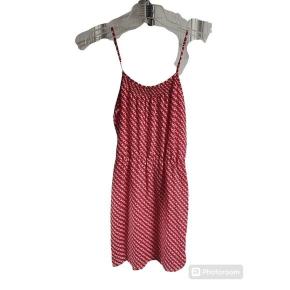 GAP Women’s Red Stripe Dress Medium Casual Spring Summer - Picture 1 of 5